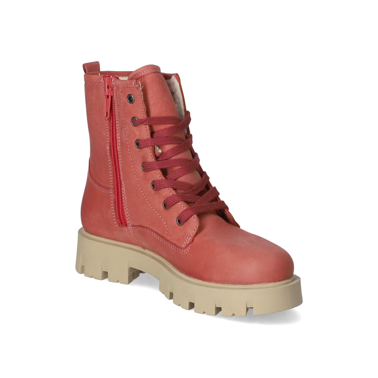 Winterstiefeletten  Rot