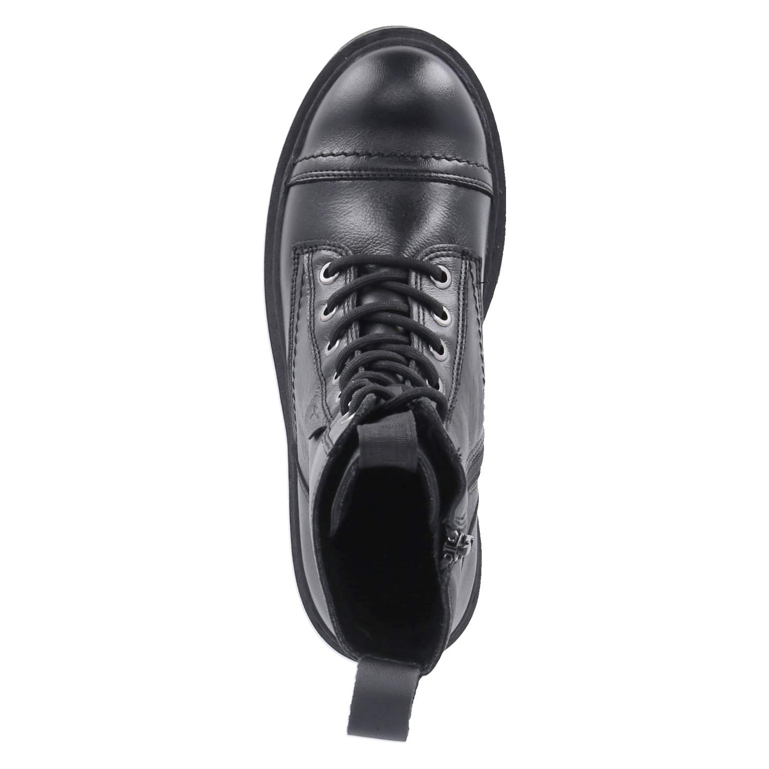 Schnürboots  Schwarz