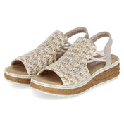 Sandalen  Beige