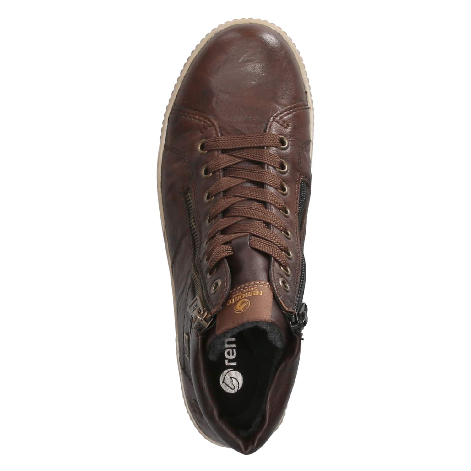 Schnürboots  Braun