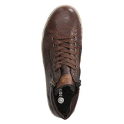 Schnürstiefeletten  Braun