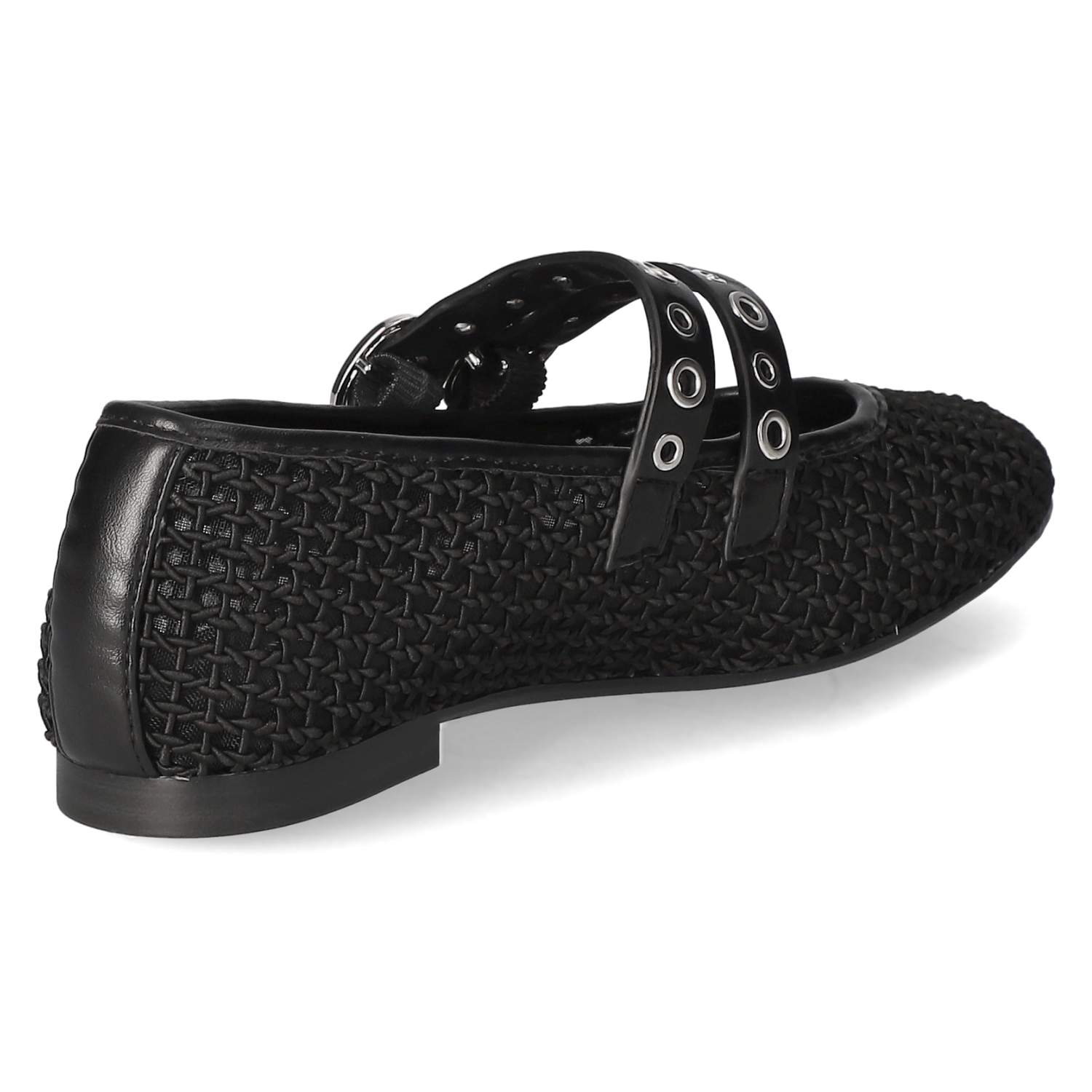 Spangenballerinas  Schwarz