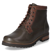 Schnürstiefeletten  Grün