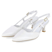 Slingpumps  Weiß