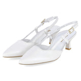 Slingpumps  Weiß