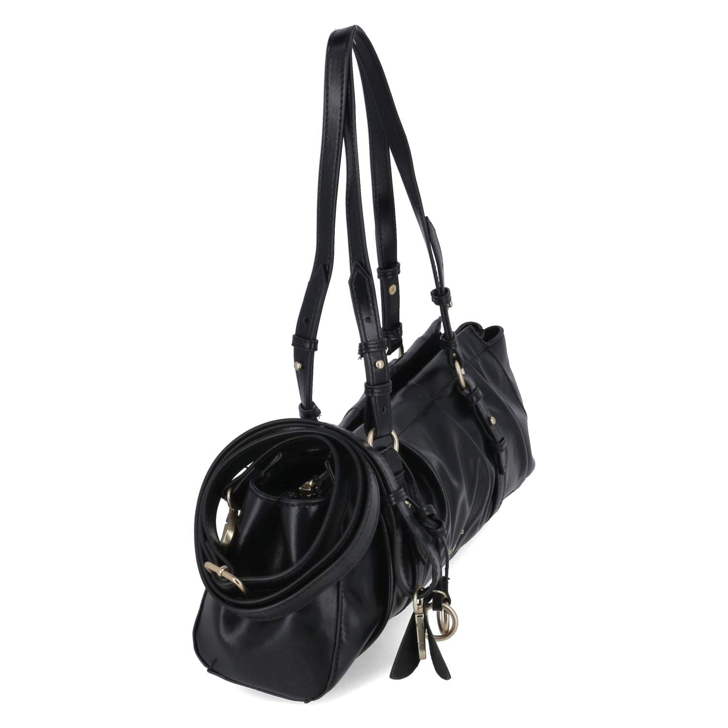Schultertasche  Schwarz