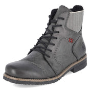 Schnürboots  Grau