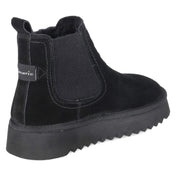 Winter-Chelsea Boots  Schwarz