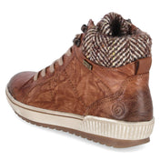 Schnürstiefeletten  Braun