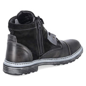 Schnürboots  Grau