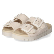 Pantoletten  Beige