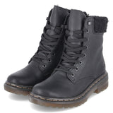 Schnürboots  Schwarz