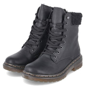 Schnürboots  Schwarz