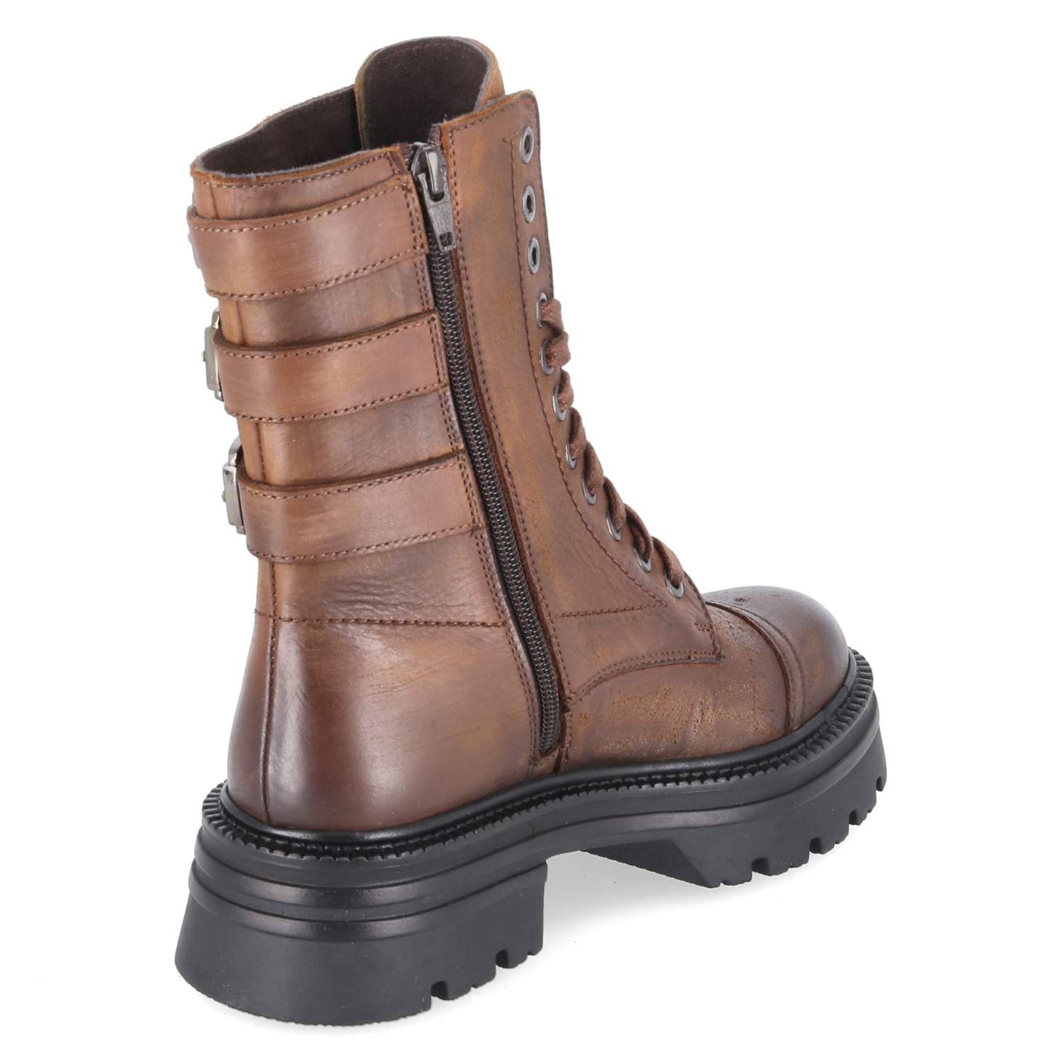 Biker Boots  Braun