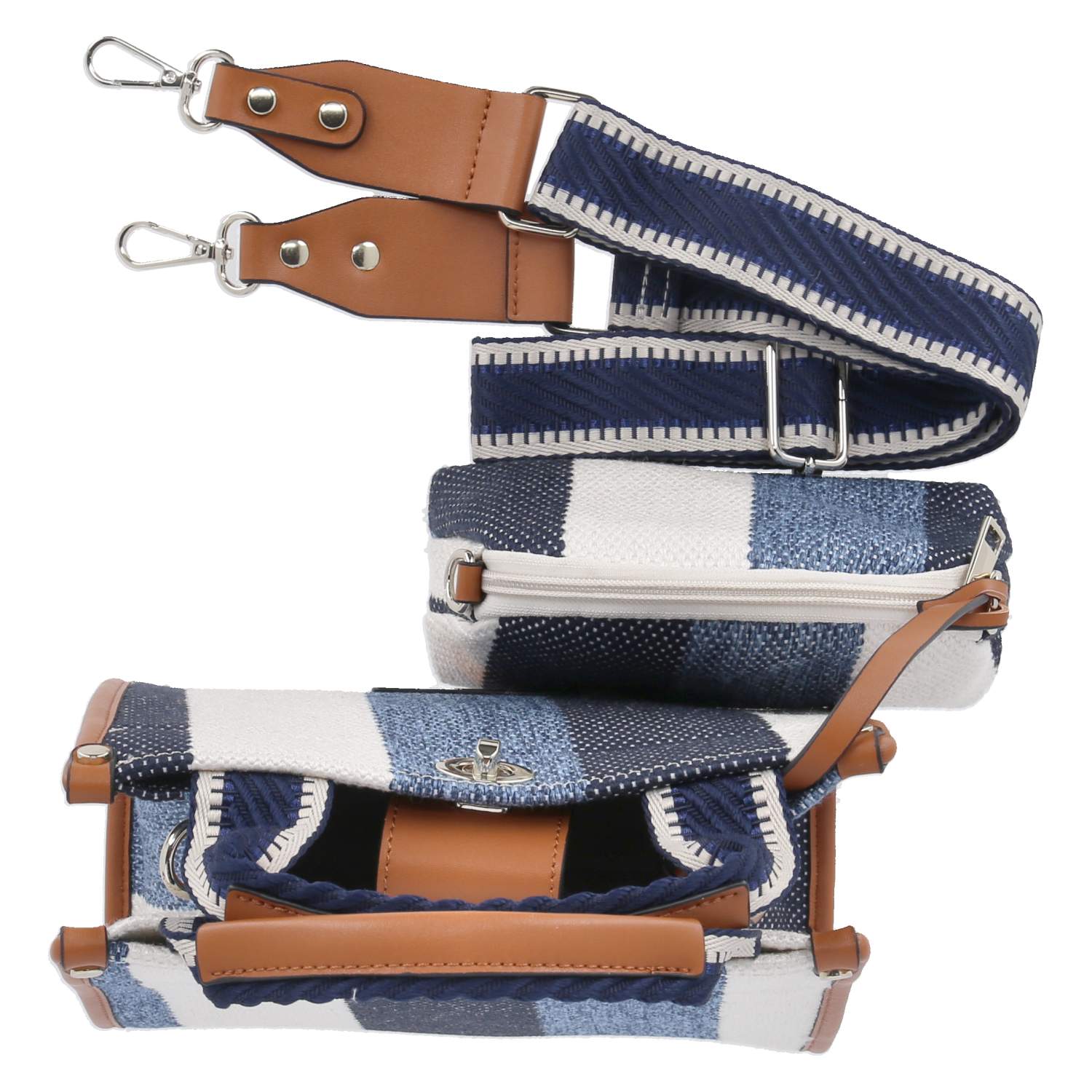 Mini Tote Set  Blau