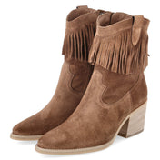 Westernstiefeletten  Braun