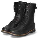 Schnürstiefeletten  Schwarz