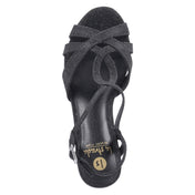 Glam-Sandaletten  Schwarz