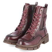 Schnürstiefeletten  Schwarz