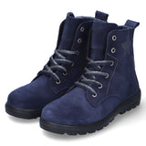 Schnürstiefeletten ALINA  Blau