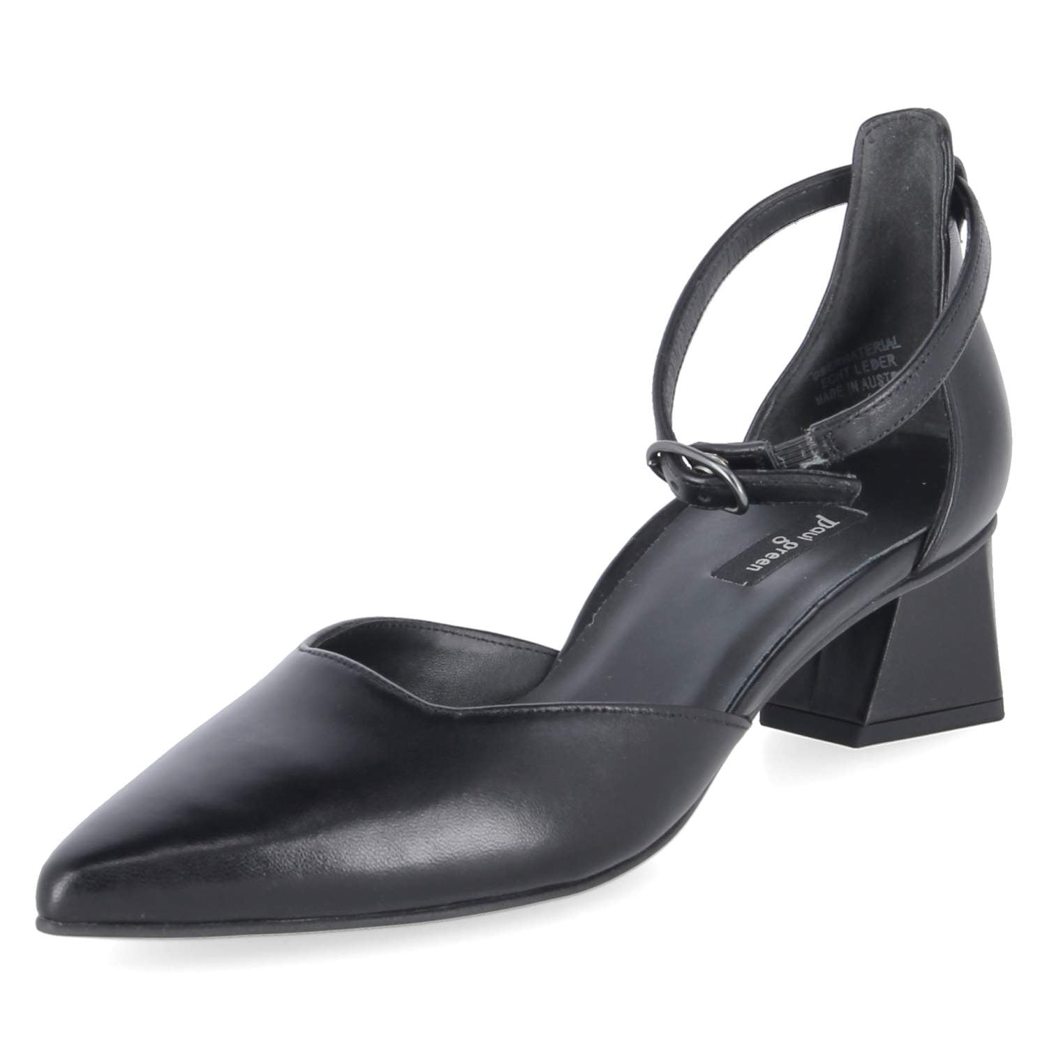 Riemchenpumps  Schwarz