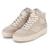 High Sneaker  Beige