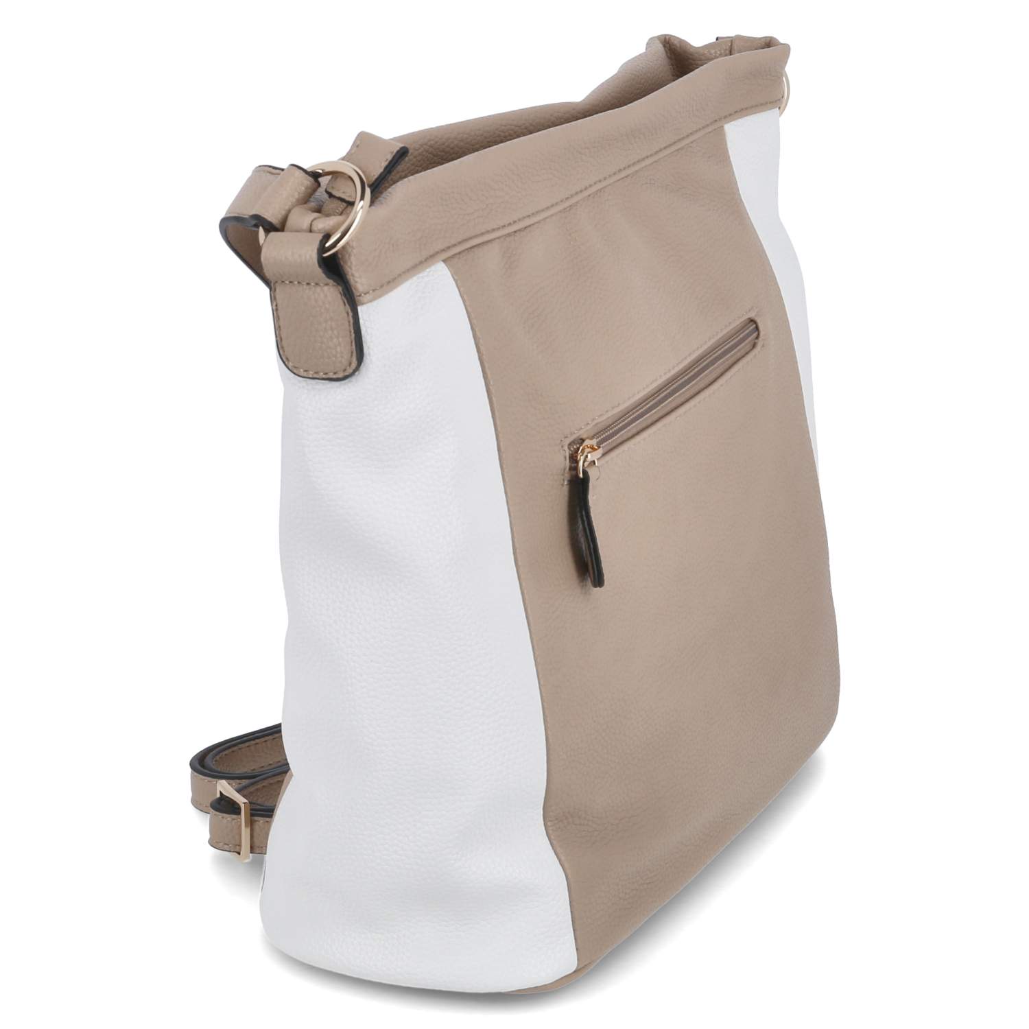 Schultertasche  Beige