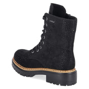 Schnürboots  Schwarz