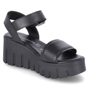 Plateausandalen  Schwarz