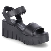 Plateausandalen  Schwarz