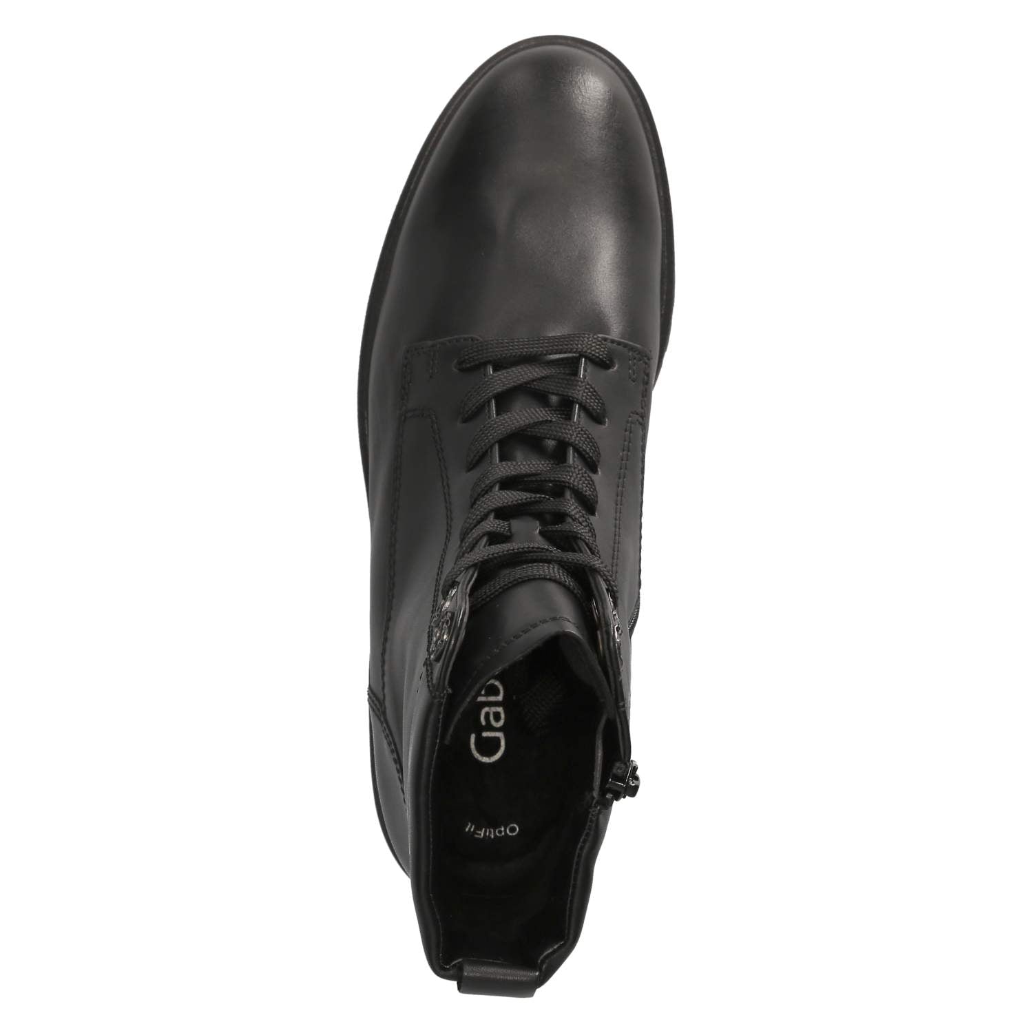 Schnürstiefeletten  Schwarz
