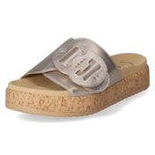 Pantoletten  Gold