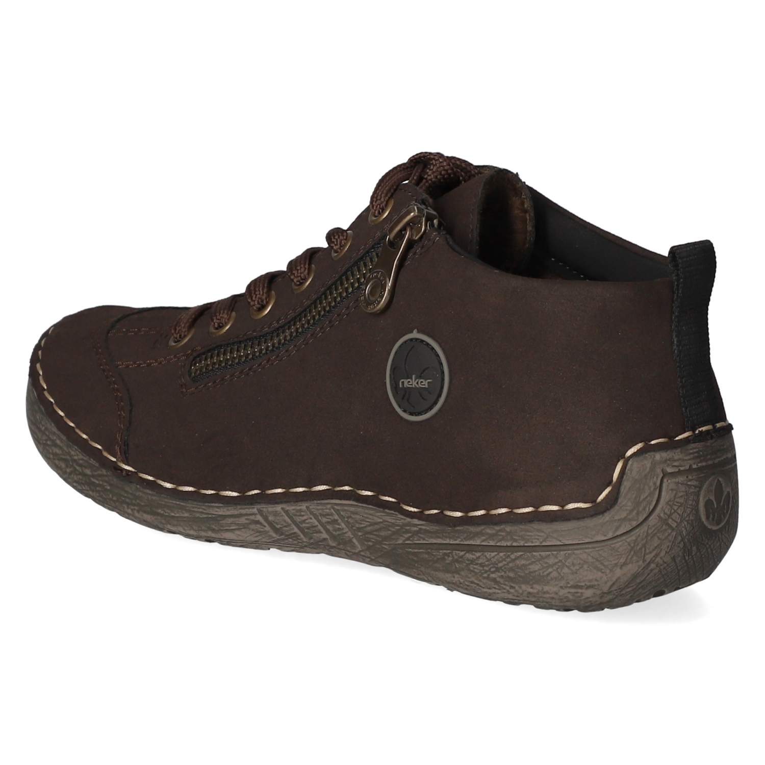 Schnürschuhe  Braun