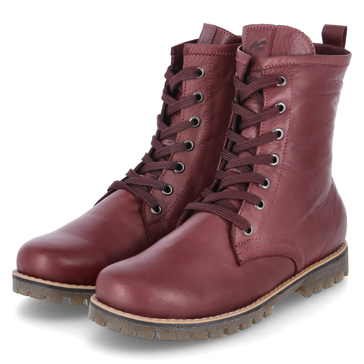 Schnürboots  Rot