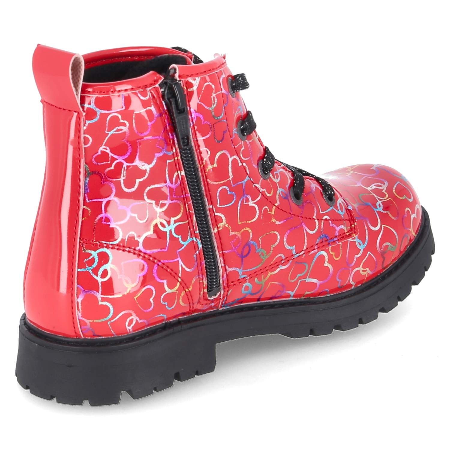 Schnürboots  Rot