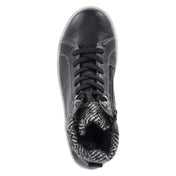 Schnürstiefeletten  Schwarz