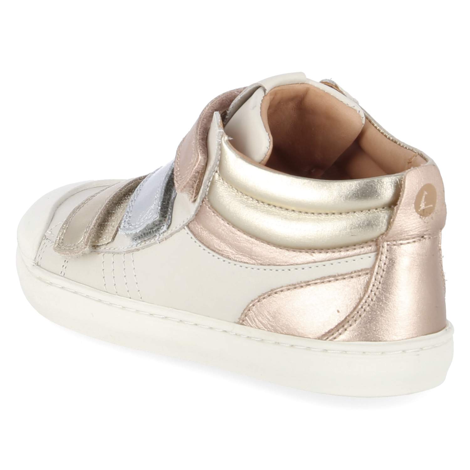 Barfuß-Klettboots LEAP  Taupe