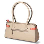 Schultertasche  Beige