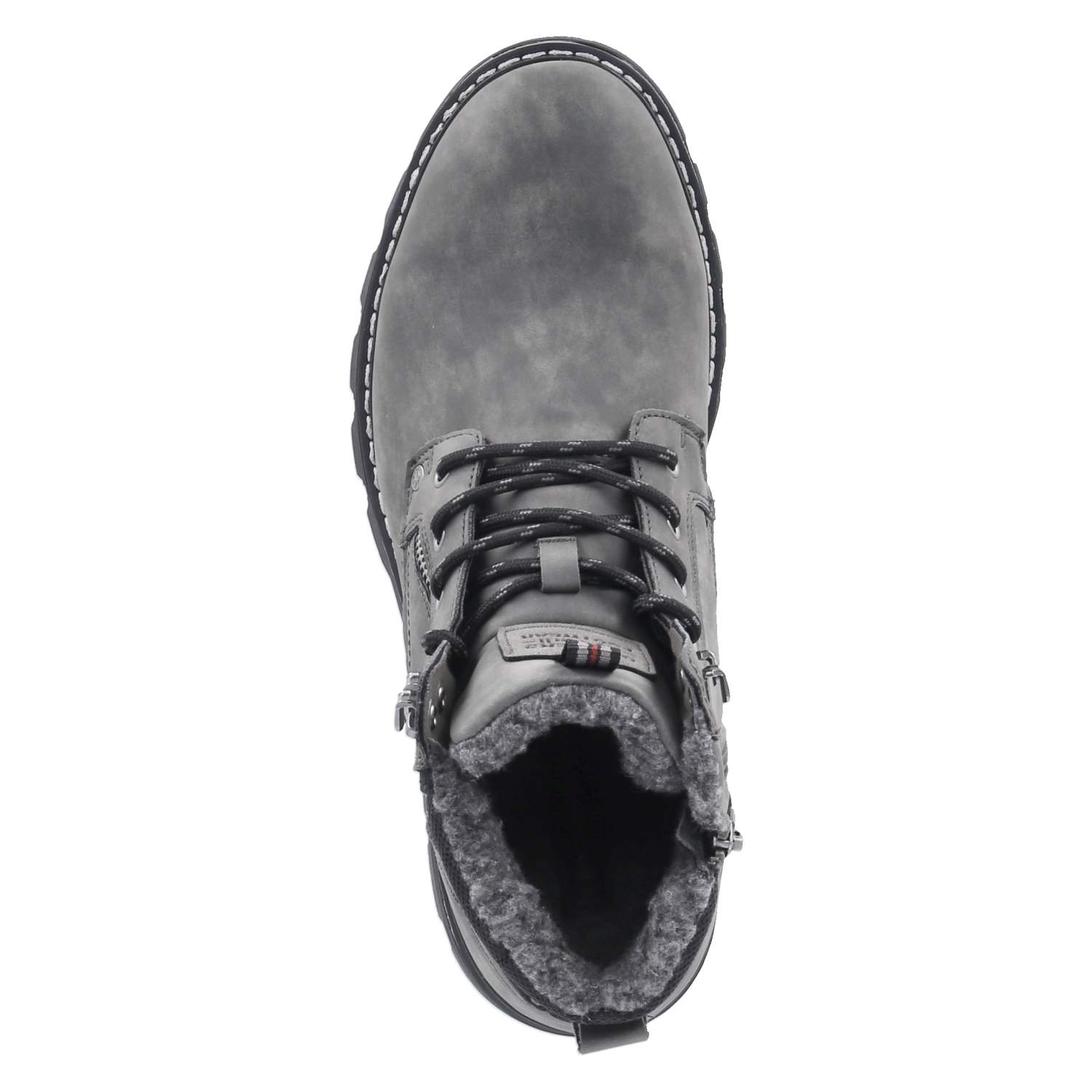 Schnürboots Grau