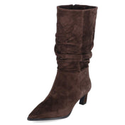 Slouchy Boots  Braun