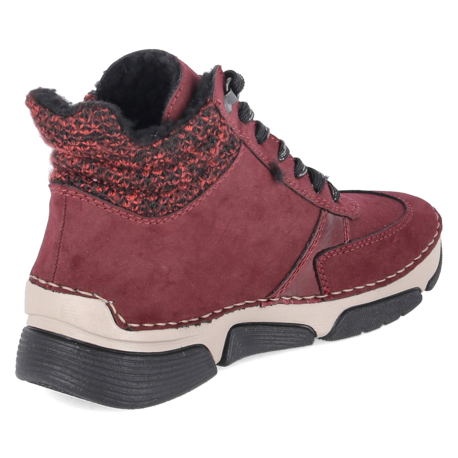 Schnürboots  Rot