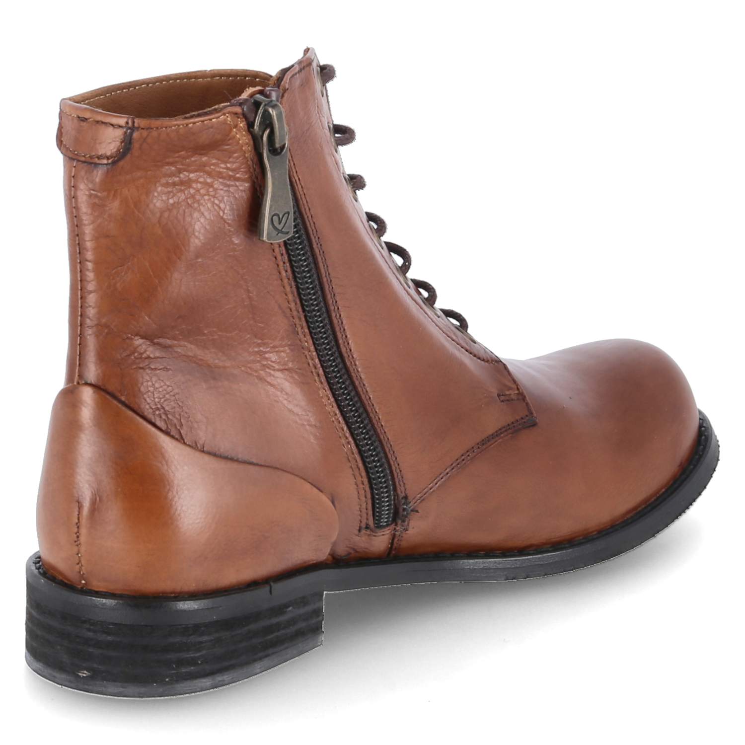 Schnürstiefeletten AZALEA  Braun