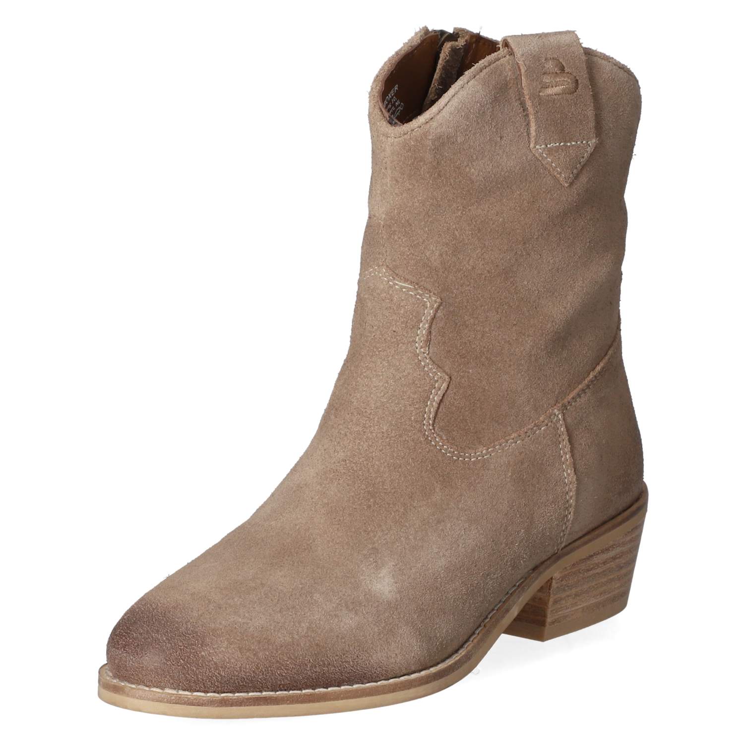 Westernstiefeletten  Taupe