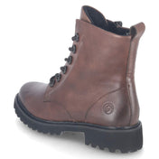 Schnürstiefeletten  Braun