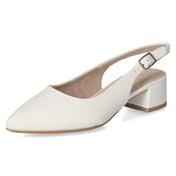 Slingpumps  Weiß