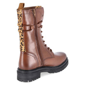 Schnürstiefel  Braun