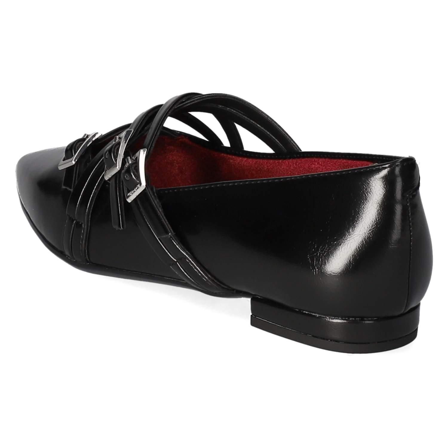 Spangenballerinas  Schwarz