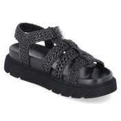 Plateau-Sandalen  Schwarz