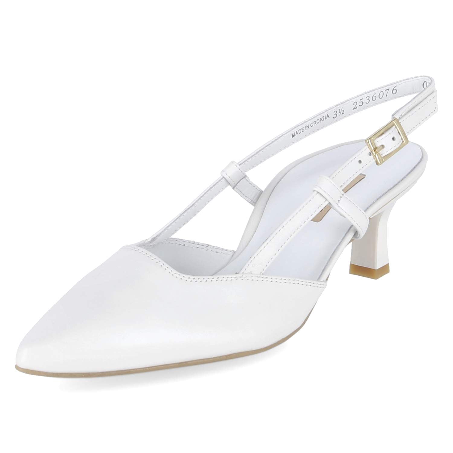 Slingpumps  Weiß