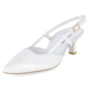 Slingpumps  Weiß